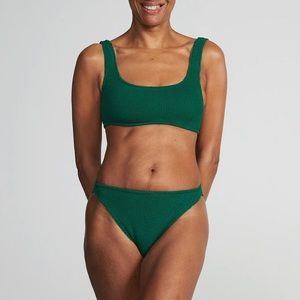 Youswim Aplomb Standard Waist Two-Piece swimsuit OS, top used, bottom NEW
